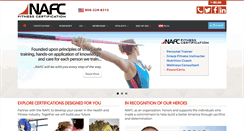 Desktop Screenshot of nafctrainer.com