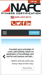Mobile Screenshot of nafctrainer.com